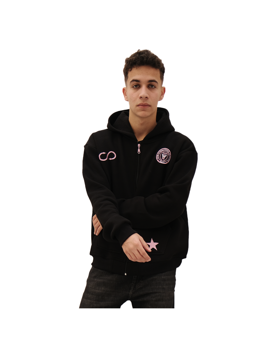 Inter Miami Black Jacket