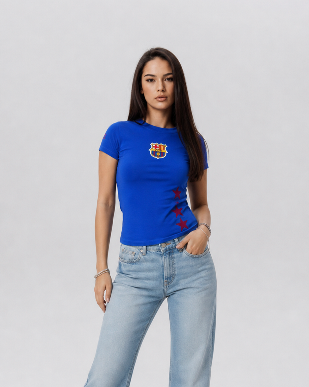Barcelona Blue Top