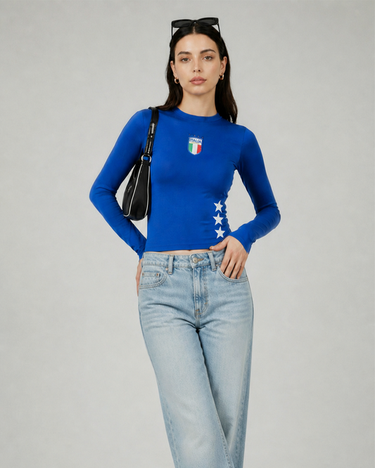 Italy Long-Sleeve Top